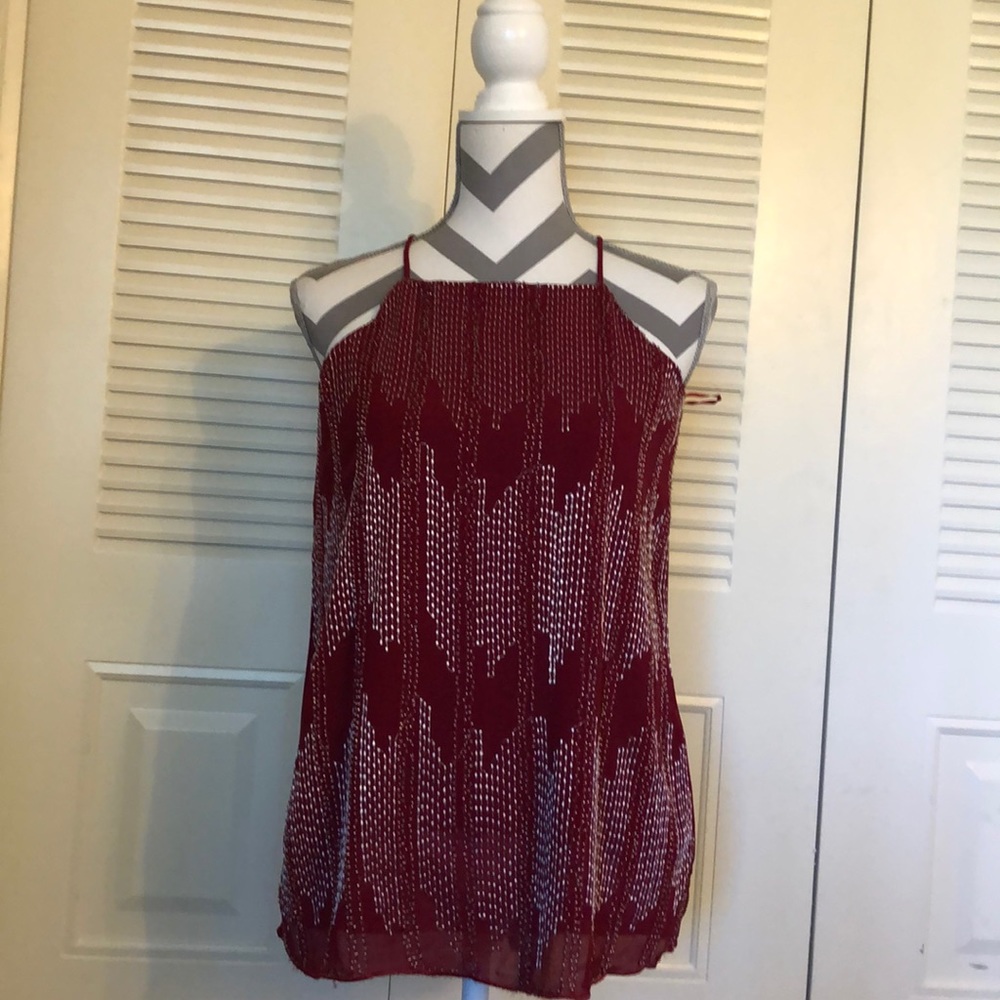 Red Halter Top